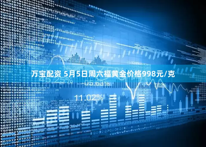 万宝配资 5月5日周六福黄金价格998元/克