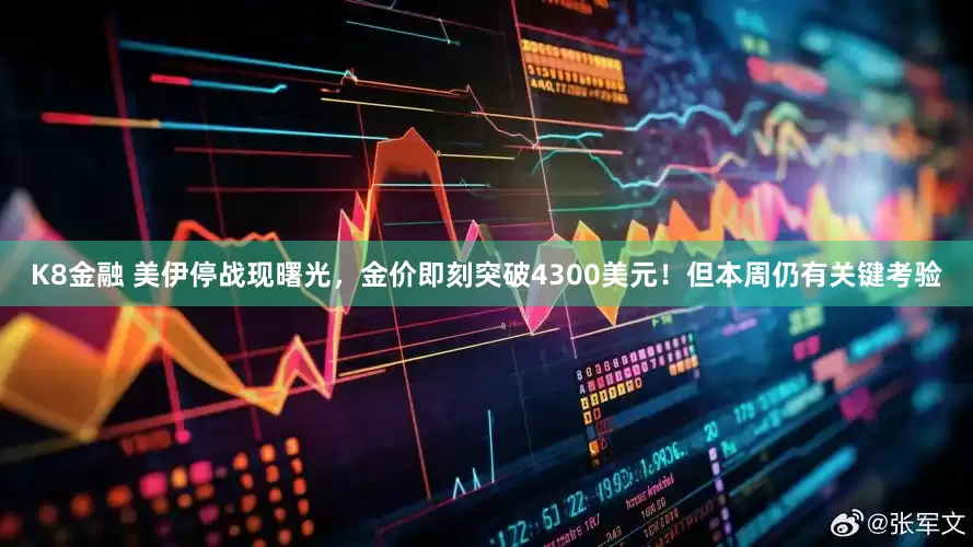 K8金融 美伊停战现曙光，金价即刻突破4300美元！但本周仍有关键考验